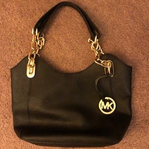 Michael Kors Genuine Leather Tote Bag